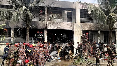 Tragedy in Dhaka: Air Force Jet Crash Claims Lives of 25 Children