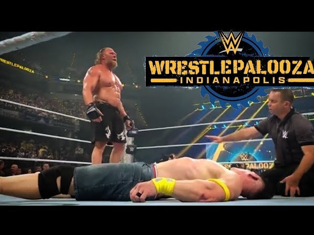 Brock Lesnar Defeats John Cena at WWE Wrestlepalooza 2025