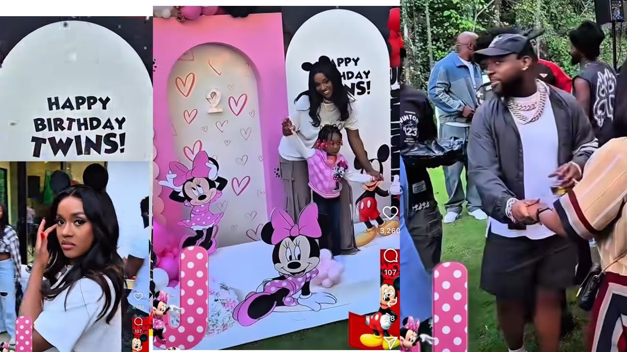 Davido and Chioma Host Grand Second Birthday Party for Their Twins in Atlanta